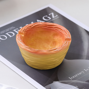 Tazón de Alimentación Creativo de Cerámica para Perros y Gatos, Bonito Diseño de Hamburguesa y Pizza, Antideslizante, Impermeable, Redondeado, Moderno, Plato Duradero para Mascotas - Product Image 2