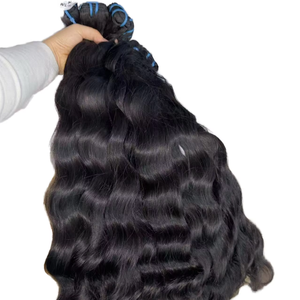 Cheveux humains vietnamiens bruts en trame double, prix de gros, produit de beauté pour femmes - Product Image 1