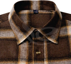 Chemises décontractées en flanelle à carreaux à manches longues et boutons de qualité supérieure pour hommes Chemises à carreaux légères respirantes d'automne - Product Image 3