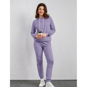 Conjuntos de Jogger de mujer transpirables lisos con cremallera completa de alta calidad, chándal de gimnasio femenino para niñas - Product Image 2