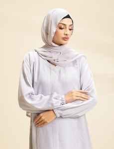 Abaya musulmane à la mode, robe de prière en deux pièces, vêtements islamiques amples à manches longues pour femmes, robe de Dubaï, robe saoudienne, robe turque - Product Image 3