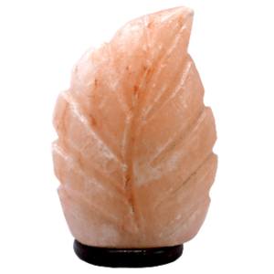 Lámpara de sal especial con forma de hoja rosa del Himalaya con envoltura retráctil con embalaje de caja y logotipo personalizado-Sian Enterprises - Product Image 2