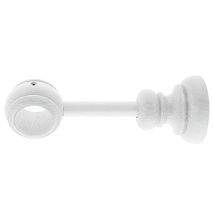 Supporto in legno allungabile 20x146 mm. Bianco - Product Image 1