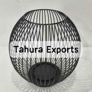 Bougeoir cercle noir contemporain pour événements Idéal pour les mariages, les fêtes ou les tables modernes - Product Image 1