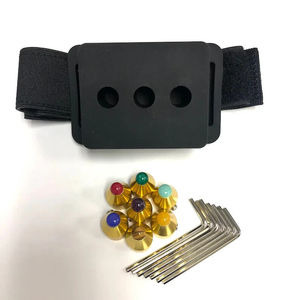 SS Fabricación 7PCS Pie de gema y activador para diapasones Mejora la curación del sonido ALUMINIO - Product Image 4