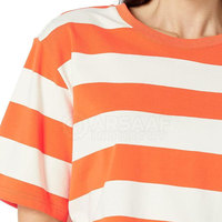 Crop top tendance pour femmes, mode estivale populaire, décontracté, élégant, manches courtes, tricoté, 100% coton, respirant, séchage rapide, personnalisé
