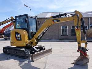 2015 Caterpillar 303.5E CR Mini pelle utilisée 5ton poids de fonctionnement clé comprend moteur roulement moteur boîte de vitesses pompe à engrenages PLC - Product Image 4