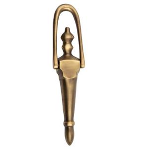 Aldaba de puerta de Villa de diseño elegante, manija de puerta de Color dorado de Metal sólido de buena calidad, decoración del hogar más vendida - Product Image 1