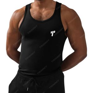 Wholesale Custom logo Cotton Running Singlet Muscle Athletic Shirts <b>Sleeveless</b> Fitness Wear Workout Men Gym Tank <b>Top</b> for Men - Product Image 6