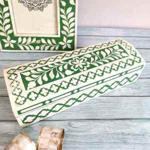 Prix de gros Boîte cadeau personnalisée en os et MDF avec design créatif pour bijoux et chocolat Décorations de Noël - Product Image 5