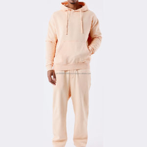 Conjuntos Deportivos Unisex Personalizados, Conjuntos de Sudadera con Capucha y Pantalones Deportivos de Algodón para Hombre, 100% Algodón - Product Image 1