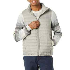 Veste de gilet matelassé personnalisée pour hommes sans manches Veste de gilet matelassé à bulles pour hommes pour l'hiver - Product Image 6