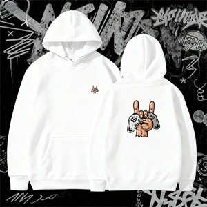 Nouvelle console de jeu impression hommes femmes sweats à capuche printemps automne pulls à capuche décontractés sweats hommes hauts couleur unie sweat à capuche sweat - Product Image 2