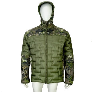 Chaqueta de caza acolchada aislada de alto rendimiento para clima frío con elegante chaqueta de caza resistente al aire libre de camuflaje - Product Image 1