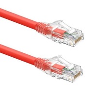 Cable de Red UTP Cat6, Cable de Conexión Ethernet de Alta Velocidad, Cable de Cobre Trenzado de 24 AWG, Estándar ANSI TIA568.2-D para Centro de Datos
