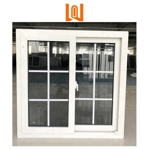 Bán buôn Vinyl cửa sổ thương mại chống tác động đánh giá cửa sổ kính hai bài hát cách âm trượt cửa sổ PVC - Product Image 2