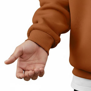 Nueva Llegada, Sudadera de Gran Tamaño para Hombre, Diseño Personalizado, Invierno, Superventas, Transpirable, Secado Rápido, 100% Algodón - Product Image 5