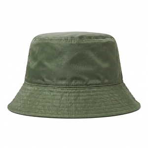 Chapeau Bob Tactique Personnalisé en Nylon Vert Olive Solide, Pliable, Résistant à l'Eau, pour Activités de Plein Air, Camping et Randonnée, Fabrication OEM - Product Image 1