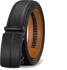 Nouvelle ceinture en cuir pour homme, cuir véritable, sangle de haute qualité, boucle à ardillon, ceinture décontractée en cuir de vache pour homme - Product Image 1