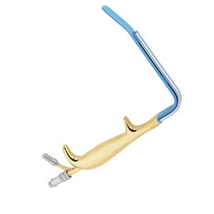 Rétracteur de rhinoplastie en fibre optique manuel réutilisable en acier inoxydable personnalisable de haute qualité |   Chirurgie plastique par fibre optique - Product Image 6