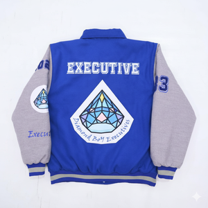 เสื้อแจ็คเก็ตวาร์ซิตี้ผ้าฟลีซสำหรับผู้ชาย พิมพ์ลายและปักด้วยไหมเชนิลล์ คุณภาพสูง สไตล์สตรีทแวร์ พร้อมโลโก้สั่งทำ ราคาถูก - Product Image 2