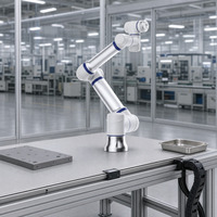 Robot collaboratif Elite EC66 à 6 axes, bras robotique de 6 kg pour l'automatisation industrielle, l'assemblage et la manutention des matériaux