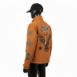 Chaqueta Softshell para Mujer, Exterior, Poliéster con Forro Polar, Térmica, Cómoda, Color Marrón, Logotipo Bordado Personalizado - Product Image 5