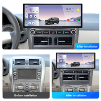 Navifly MS Date Android 2000*1200 Écran tactile Autoradio pour Toyota Corolla 2007-2013 Support 360 Caméra Commande vocale