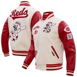 Veste universitaire en laine de qualité supérieure style streetwear classique avec broderie personnalisée vente en gros - Product Image 4