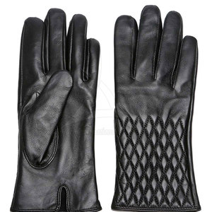 Gants de conduite en cuir pour homme, hiver, écran tactile, doigts entiers, respirants, pour usage décontracté et formel en extérieur - Product Image 5