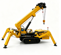 Mini-grue araignée à chenilles de 5 tonnes, équipement de levage hydraulique pour espaces de travail intérieurs étroits, directement de l'usine
