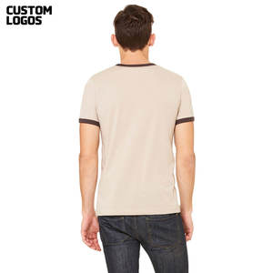 Camiseta transpirable unisex hecha Ringspun 50% Algodón 50% poliéster Heather - Product Image 5