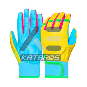 Gants de frappe de baseball en cuir de cabretta légers, conçus pour une adhérence, un confort et une précision supérieurs, parfaits pour les sports de compétition - Product Image 5