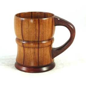 Tasses en bois Craft Valley conçues avec des formes ergonomiques pour un confort optimal, pour le café, le thé, la prise en main, le plaisir, personnalisables, pour le camping, les fêtes - Product Image 4