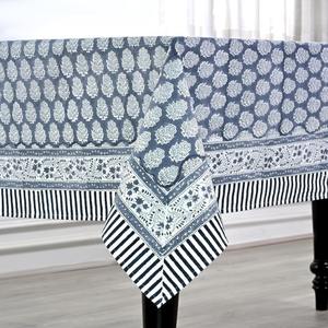 Organic Cotton Printed Tablecloth | Breathable Eco Fabric <b>Cover</b> for Bedding & Dining | Global Supply | MOQ 500 Custom Orders - Product Image 6