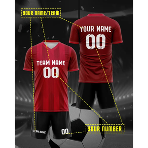 บริการเสื้อฟุตบอลอเมริกันแบบปรับแต่งได้ล่าสุดสำหรับการแข่งขันของนักเรียน ทีมฝึกซ้อม ดีไซน์ใหม่ ชื่อและหมายเลข - Product Image 2