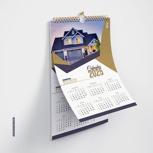 Printed Wall <b>Calendar</b> High Quality Planner Wall <b>Calendar</b> Printing - Product Image 1