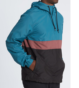 Chaqueta Cortavientos Personalizada al por Mayor con Forro de Malla de Secado Rápido, Talla Grande, 100% Poliéster Nailon, Chaquetas Cortavientos de Ajuste Casual para Exteriores - Product Image 3