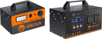 150W 300W Catu Daya Portabel Ringan Pengontrol MPPT Kompatibel Mobil Penting untuk Penggunaan Darurat di Luar Ruangan, Berkemah, dan Rumah 120-200wh