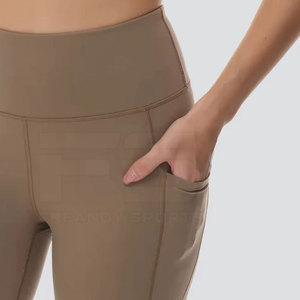 Factory Made High Waisted <b>Gym</b> <b>Flare</b> <b>Leggings</b> Compression Tight Push Up Women <b>Leggings</b> Spandex Nylon Material <b>Legging</b> - Product Image 5