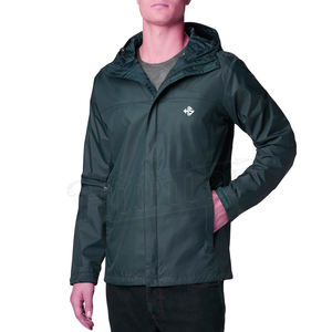 Chaqueta cortavientos impermeable de carcasa blanda personalizada para exteriores, chaqueta ligera de carcasa blanda con capucha para hombre, OEM - Product Image 6