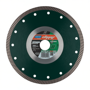Disque de coupe diamanté NORTON CLIPPER Extreme Ceramic Turbo 200 mm, alésage 25,4 mm, largeur de segment 1,4 mm, hauteur de segment 10 mm, coupe de précision - Product Image 3