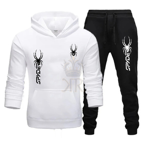 Ensemble de survêtement OEM pour hommes, vêtements de sport en polaire, sweats à capuche épais, marque, survêtement décontracté d'hiver, sweat-shirt et pantalon pour hommes, survêtement d'hiver - Product Image 1