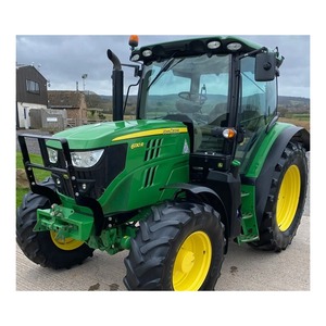 Tractor John Deere 7230R, máquina agrícola multifuncional para preparación de campo agrícola, cargador, cosecha de cultivo de suelo - Product Image 1