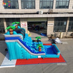 Hot Sale Water Slide <strong>Inflatable</strong> Commercial Marble Dual lane Adult Water Slide <strong>Inflatable</strong> for Party Rental - Product Image 5