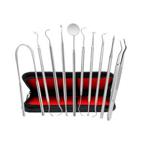 Kit básico de instrumentos dentales de acero inoxidable alemán Fuente de alimentación manual Micro cirugía oral y juego de cirugía Periodontal - Product Image 5