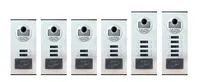 Système de vidéophone Anjielo Support 9999 utilisateurs IP 65 étanche avec vision nocturne infrarouge, déverrouillage par carte RFID pour les grands bâtiments