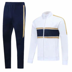 Venta al por mayor de color sólido última ropa de correr y trotar para los hombres chándales conjunto deportivo gimnasio chándal para los hombres logotipo personalizado - Product Image 3