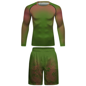 Customized Unisex MMA <b>Rash</b> Guard Long Pants Compression Shirts Set Surfing <b>Rash</b> <b>Vest</b> for <b>Men</b> Martial Arts Wear - Product Image 4