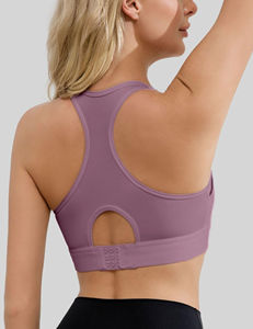 Sujetador Deportivo de Alto Rendimiento y Soporte para Mujer, Ligero, Elástico en Cuatro Direcciones, Ecológico, para Fitness, Yoga, Tallas Grandes - Product Image 4